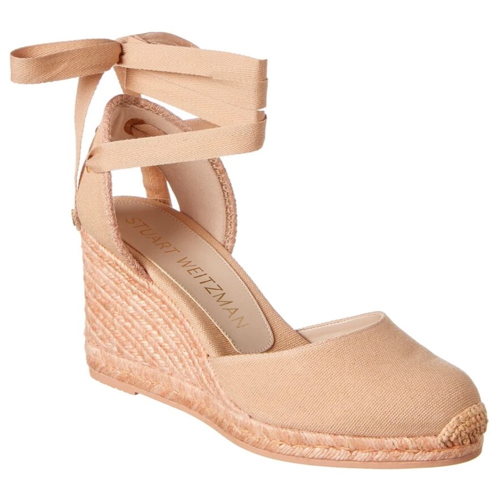 Stuart Weitzman Marguerita Espadrilles Size 6.5C - WIDE SIZE